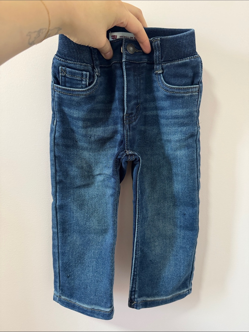 Levi's Kids Medium Blue Stretch Denim Pants